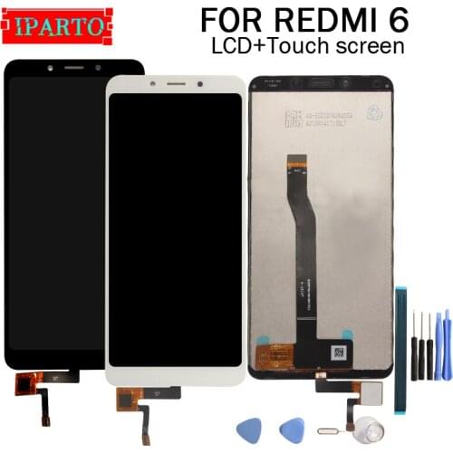 5.45 inch for Xiaomi REDMI 6 LCD Display+Touch Screen Digitizer Assembly 100% Original New LCD+Touch Digitizer for REDMI 6+Tools