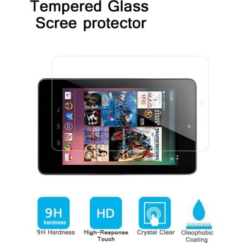 0.33 2.5D Premium tempered glass For LG GOOGLE NEXUS 7. 7.0" Anti-shatter LCD Screen Protector Film with