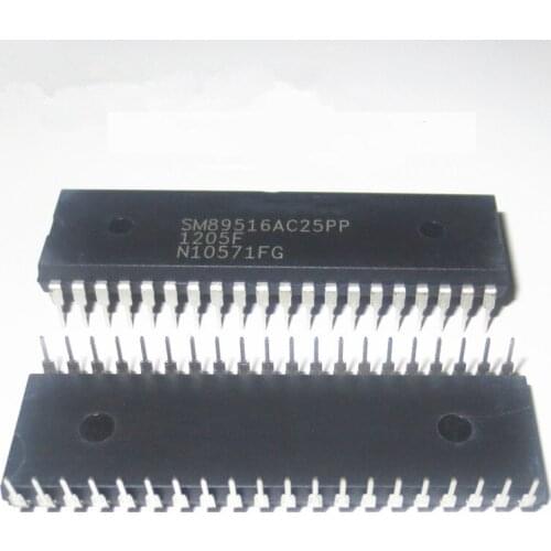 1pcs/lot SM8951AC25PP SM8951AC25P SM8951A DIP-40 In Stock
