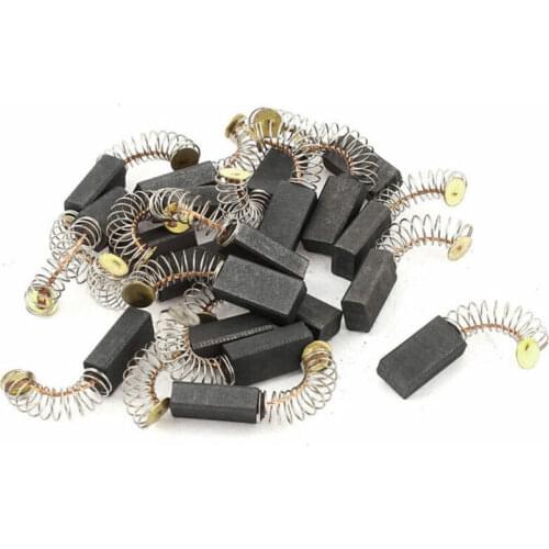 10pcs 6x10x17mm carbon brushes, electric tool carbon brushes, electric hammer angle grinder, graphite brush replacem