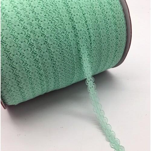 10yards/lot 5/8" (15mm)Wide Light cyan Bilateral Handicrafts Embroidered Net Lace Trim Ribbon DIY Sewing & Skirt Accessories