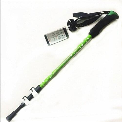 2018 hot sale hiking climding anti-skid Alpenstock Adjustable Telescopic Camping Skiing Trekking Pole