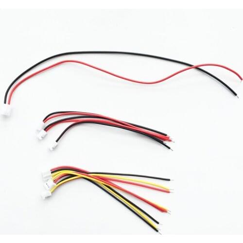 7pcs/lot 2PIN+3PIN Terminal Line 2.0pitch 2/3 Pin PCB Plug Wire 100MM LONG 2p 2.54 Pitch Power Audio Patch CORD 200MM Leadwire