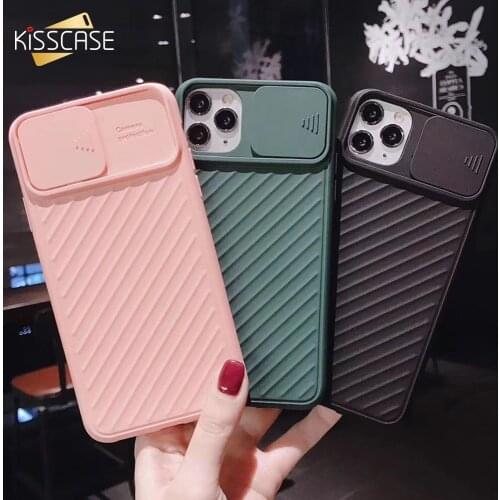 KISSCASE Camera Protection Shockproof Phone Case For iPhone 11 Pro Max XR XS Max 6 6S 7 8 Plus X Soft TPU Airbag Back Cover Gift