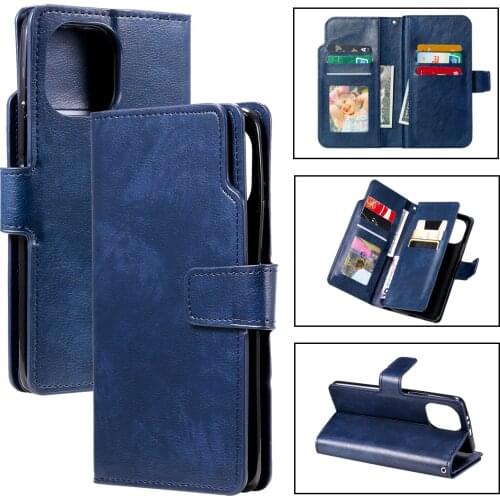Wallet Purse Case For Huawei P8 P9 Lite mini P10 P20 P30 P40 Pro Mate 10 20 Lite P Smart 2020 Folio Flip with Credit Card Slots