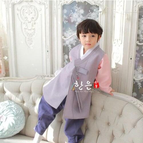 Korean Imported Fabric Boys First Birthday Korean Clothes / High-grade Childrens New Korean Clothes Fashion Christmas Outfits