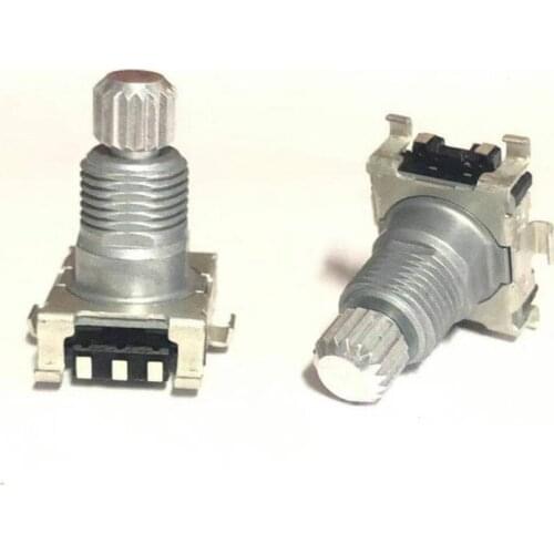 1 Piece EC11 Patch Type Encoder With Push Switch 24 Positioning A4 Navigation Volume Knob Adjustment Switch