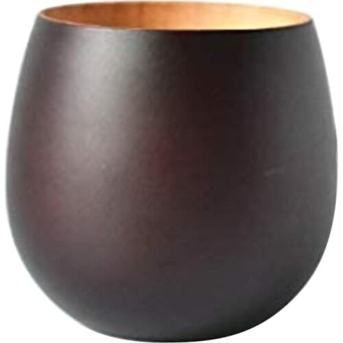 Natural Wooden Cup Wood Coffee Tea Beer Juice Milk Water Mug Handmade - Natural Jujube Wood, Healthy and Natural(1 PCS)