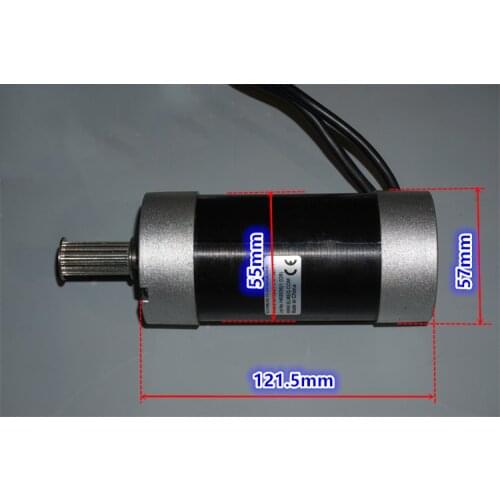 12V/24V/36V 1300/2600/3900 rpm High torque low speed brushless motor, rare earth neodymium strong magnet