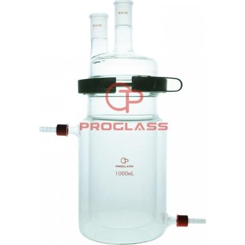 Separate Jacket Reactor,Two Necks with Easy Open PTFE Clamp