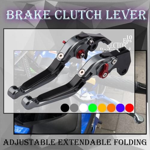 For Honda CBR1000RR/FIREBLADE 2004 2005 2006 2007 VFR1200/F 2016 2017 Extendable Adjustable Folding Aluminum Brake Clutch Levers