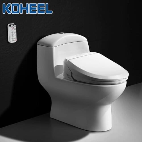 KOHEEL Intelligent Toilet Seat Electric Bidet Cover Bidet Heat Clean Dry Massage Smart Toilet Seat For Child Woman The Old