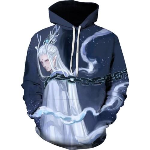 3D Anime Hoodie Mens Hoodie Hot Selling Fashion Classic Anime Harajuku Long Sleeve Sweatshirt Brand Hoodie Casual jacket