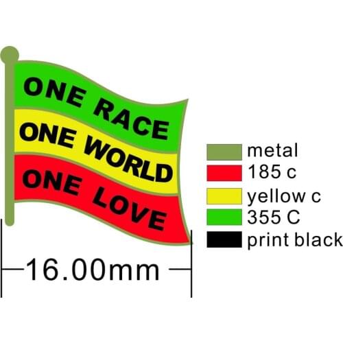 RASTAFARIAN lapel pin badge+Iron plated brass+paints+epoxy+butterfly button-Free shipping(350 pcs/lot)