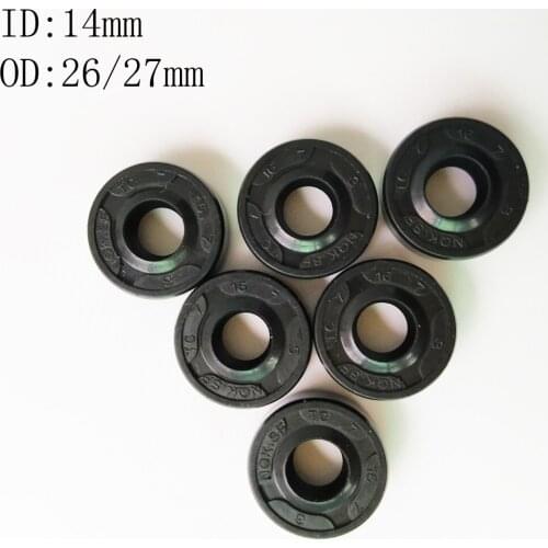 1PCS 14X26X6 14X26X7 14X27X7 14X27X9MMNBR Shaft Skeleton Oil Seal TC Nitrile Rubber Ring Gasket