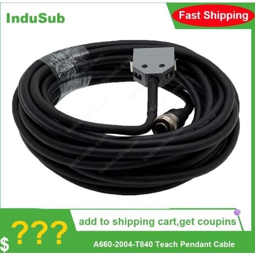 A660-2004-T840#L12 Servo Encoder Cable A660-2004-T840 Teach Pendant Cable 12m