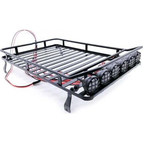 RC Crawler Accessory Luggage Roof Rack Net Climbing Car Model Parts for D90 Axial SCX10 RC Cars Accessories