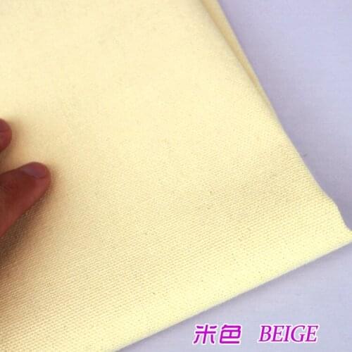 Beige Upholstery Canvas Cotton Duck Fabric Cotton Fabric Canvas Fabric 60"wide Sold By The Yard Free shipping