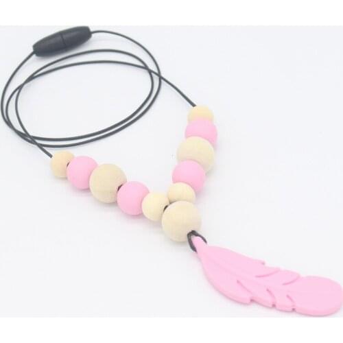 Baby Pacifier Clip Chain Feather Pendant Soother Pacifier Clips Leash Strap Nipple Holder For Infant Nipple Bottle Clip Chain