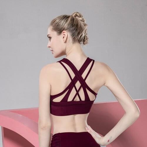 Women Push Up Seamless Sports Bra Female Workout Sport Top Crop High Impact Fitness Wear For Yoga Gym Brassiere Tank Sports Wear