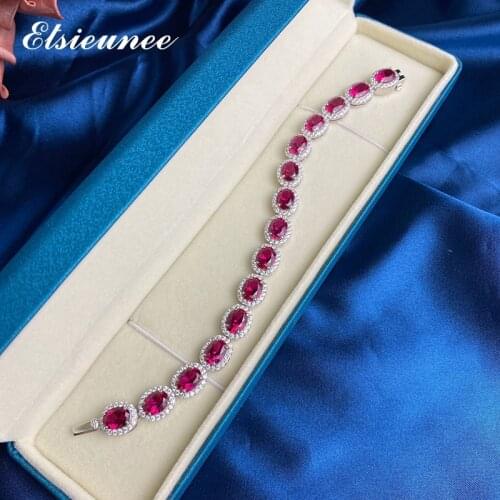ELSIEUNEE Red Bracelets