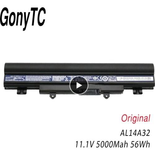 GONYTC original AL14A32 For Acer Aspire E14 E15 E5 E5-531 E5-551 E5-421 E5-471 E5-571 E5-572 V3-472 V3-572