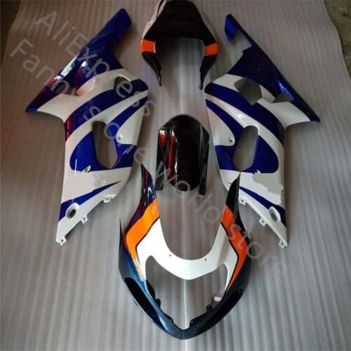 Custom fairings kit for Suzuki K1 GSXR750 2001 2002 2003 GSXR600 01-03 GSXR 600 750 multicolor fairing