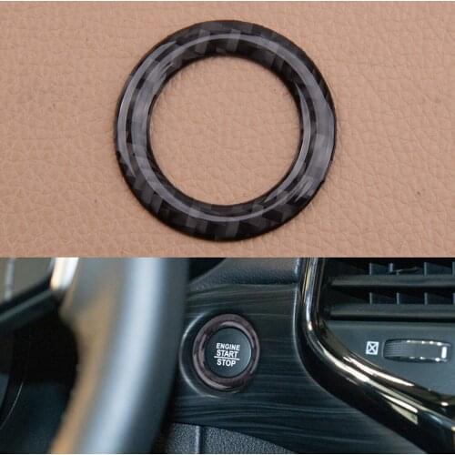 Car Engine Start Stop Switch Push Button Ring Cover Trim Fit For Jeep Grand Cherokee 2011 2012 2013 - 2016 2017 2018 2019 2020