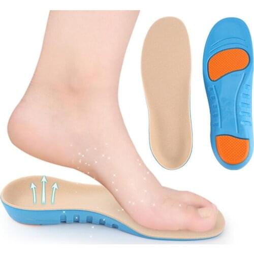 1 Pair Cotton Padded Soft Insole For Man And Woman Shock Absorption Comfort Functional Insole