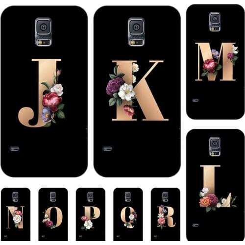 For Samsung Galaxy S5 S 5 SM-G900F i9600 S5Neo S5 Neo S5 Mini G800 Case Funny Letter Couple Cover Fashion Soft Phone Coque