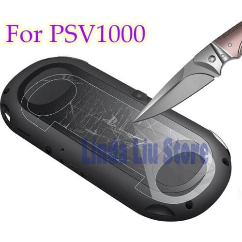 OCGAME 3pcs FOR PSV1000 Ordinary film FOR PSVITA 1000 Front and back film Back film Protective film HD high transparency