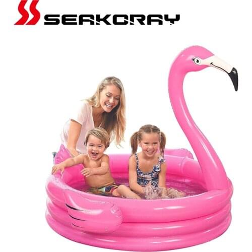 Flamingo Swimming Pool Flamingo Swimming Ring Baby Flamingo Float Childrens Bath Toys Water Toys