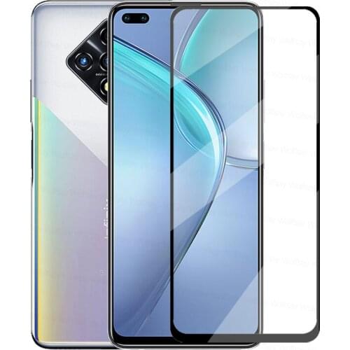 Full Glue Glass For Infinix Zero 8 Screen Protector Tempered Glass For Infinix Zero 8 Protective Phone Film For Infinix Zero 8