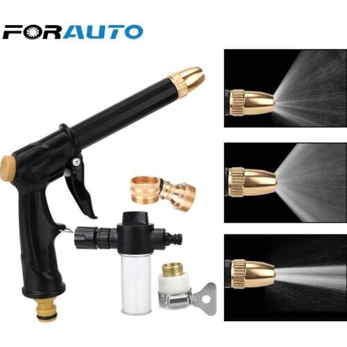 Portable Foam Water Gun Nozzle Sprinkler High-pressure Water Gun For Cleaning Car Wash Machine Garden Cleaning Tools
