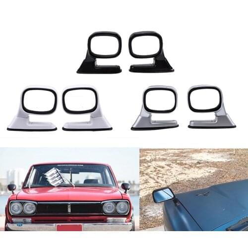 POSSBAY 1Pair Universal Rear View Side Mirror Cover for SUV Truck Mirror Caps Replacement Side Mirror Caps Rear Door Rear-View