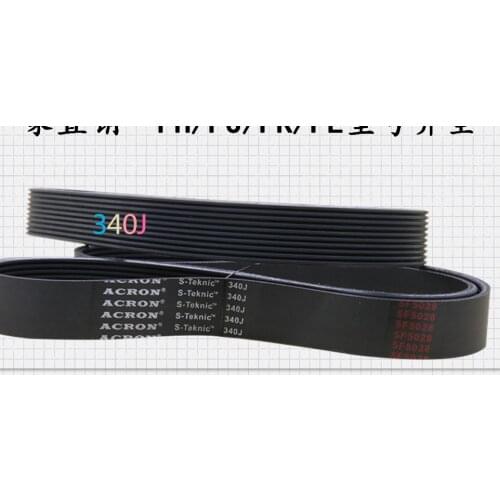 Top Quality Free Shipping 340J10 PJ864 10ribs 340J Size Poly V Ribbed Belts