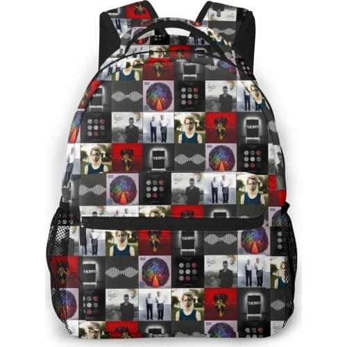 Twenty One Pilots Twenty One Pilots Backpack for Girls Boys Travel RucksackBackpacks for Teenage school bag