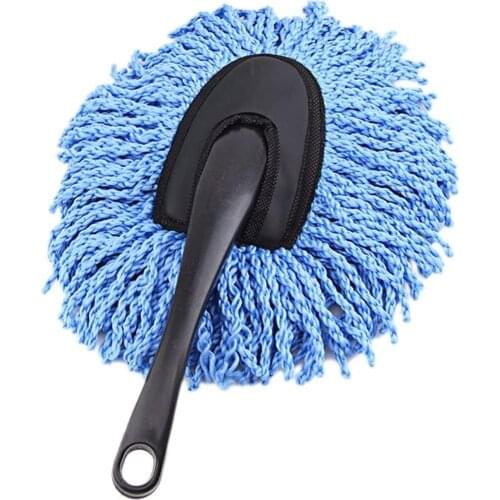 Car Cleaning Brush Auto Window Wash Cleaner Long Handle Dust Car Care Nanofiber Towel Handy Washable Dirt Dust Clean Brush