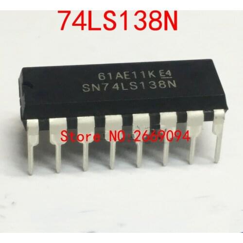 5PCS/ 10PCS /100PCS /500PCS SN74LS138N DIP SN74LS138 DIP-16 74LS138N 74LS138 HD74LS138P 74LS138P new and original IC