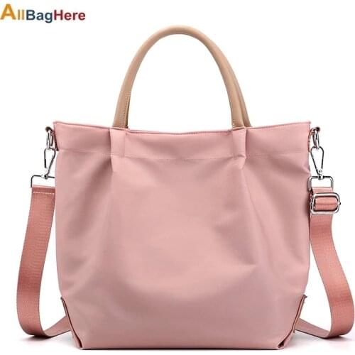 Female Shopping Work One Shoulder Bag Waterproof Nylon Friends Gathering Handbags New Large Capacity Travel Female Messenger Bag