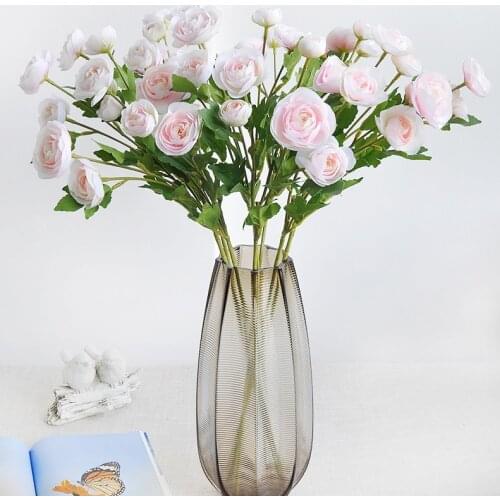 1/2Pcs Artificial Flower Silk Tea Rose 68cm Real Touch Fake Plant Bouquet for Home Garen Wedding Decoration Accessories