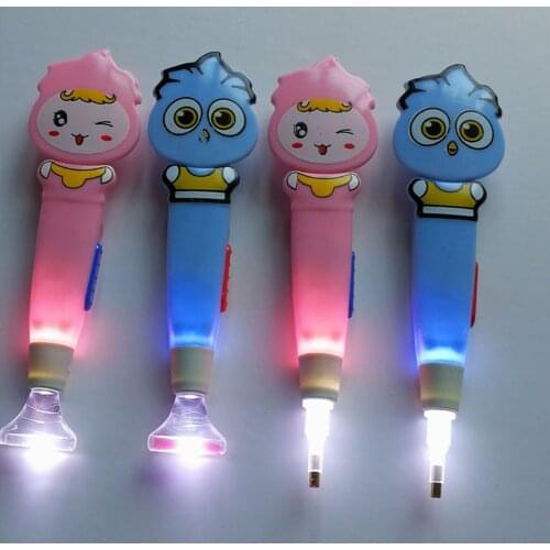 5D Point Drill Pen Gift LED Light Sewing Tool Diamond Painting Eco-friendly Cute Cartoon Mosaic Home Decoration Embroidery DIY