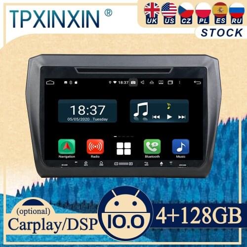 PX6 For Suzuki Swift 2017-2019 Android Car Stereo Car Radio with Screen2 DIN Radio DVD Player Car GPS Navigation Head Unit