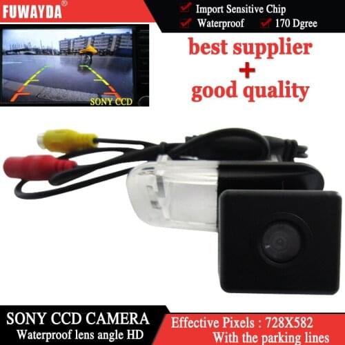 FUWAYDA SONY CCD Chip Car Rear View Reverse Backup Parking Safety CAMERA for Mercedes-Benz B200 A-class W169 B-Class T245 HD