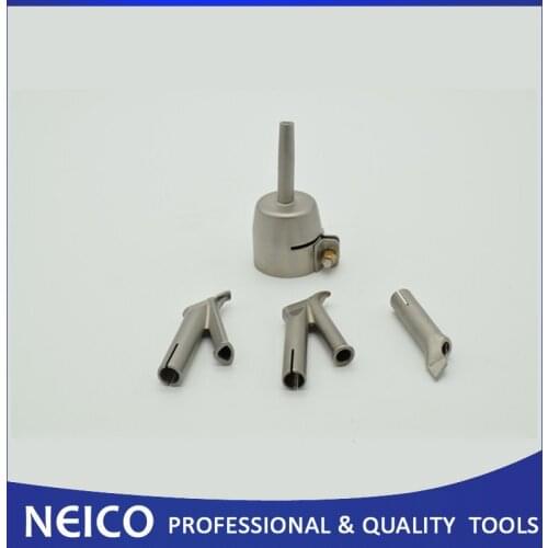 Free Shipping , 4PCS Speed Welding Nozzles For Vinyl PVC Plastic Welding ,5mm Standard Nozzle And 5mm Speed Welding Nozzle
