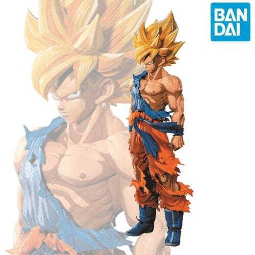 Bandai Banpresto Dragon Ball Z Super Master Stars Piece Figure The Son Goku Anime Kakarotto Action Figure Collect Model Kids Toy