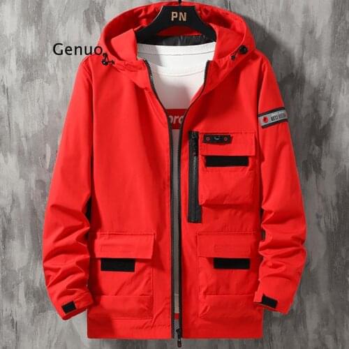 Genuo Hooded Jackets For Men