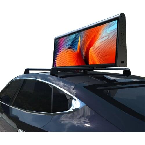 Hotsale 4G/WIFI/GPS Control Car LED Advertising Sign Board P2.5 Digital Screen Taxi Top Roof RGB Full Color Led Display