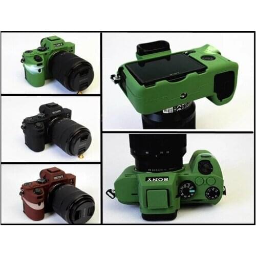 New Silicone Rubber Camera Protective Body Cover Case Bag Skin For Sony A7 II A7II A7R Mark 2 A7MII/A7RII/A7SII Camera