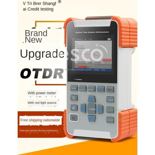 Otdr fiber tester AOR555 optical time domain reflectometer 80/100/120/140 km fiber breakpoint fault finder